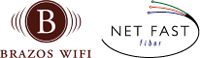 Brazos WiFi / Net Fast Fiber Logo