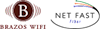 Brazos WiFi / Net Fast Fiber Logo