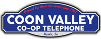 Coon Valley Cooperative Telephone Logo