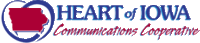 Heart of Iowa Communications Logo