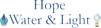 Hope Water & Light Logo