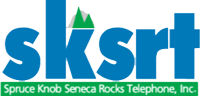 Spruce Knob Seneca Rocks Telephone Logo