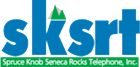 Spruce Knob Seneca Rocks Telephone Logo