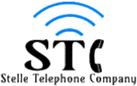 Stelle Telephone Company Logo