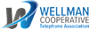 Wellman Cooperative Telephone Association Logo