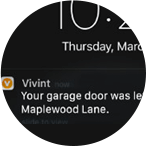 Vivint smart garage